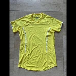 Augusta Sportswear Women's Athletic Top Moisture Management V Neck Yellow Size S